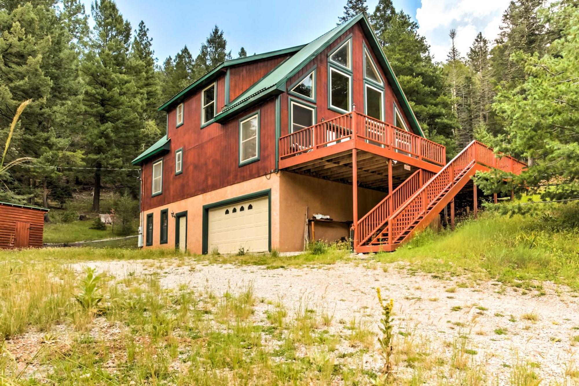 Cloudcroft Home With Spacious Stargazing Deck! מראה חיצוני תמונה